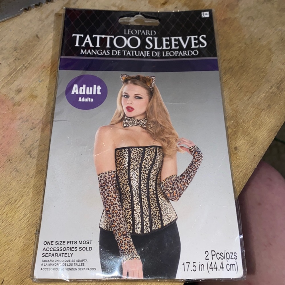Leopard tattoo sleeves